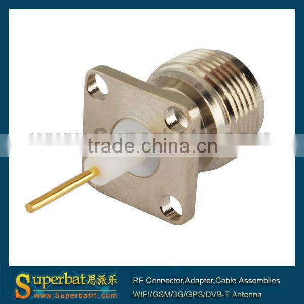 N 4 Hole panel Mount Jack with solder post