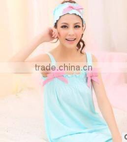 plain cotton pajamas 2013 women