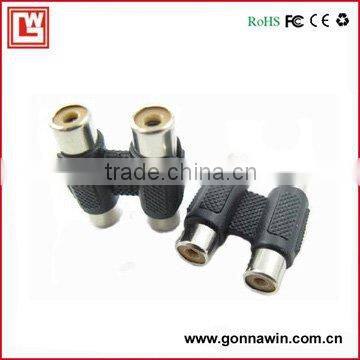 rca double jack/2RCA to 2RCA Connector/RCA Adapter/RCA Connector
