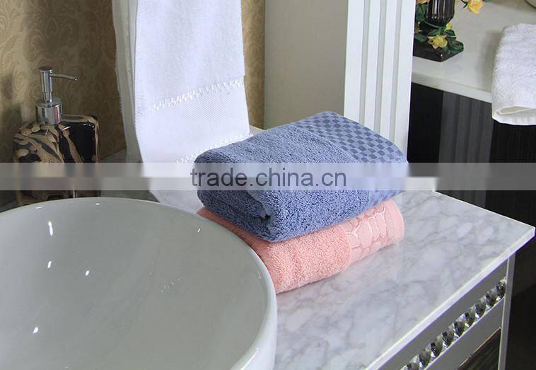 100% Cotton Customized Embroidery Logo 16S Hand Towel Sets