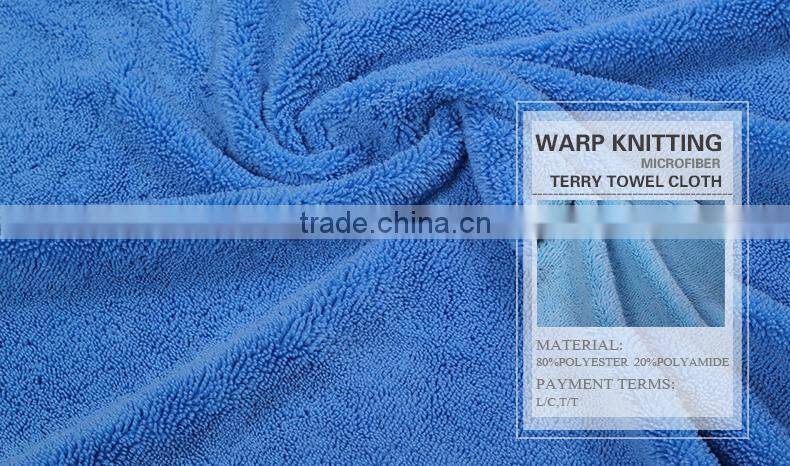 custom top design Microfiber long pile terry fabric,80%polyester 20%polyamide washable soft fabric