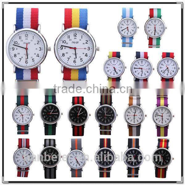 2015 hotselling high quality fashion adjustable color strap changing watch