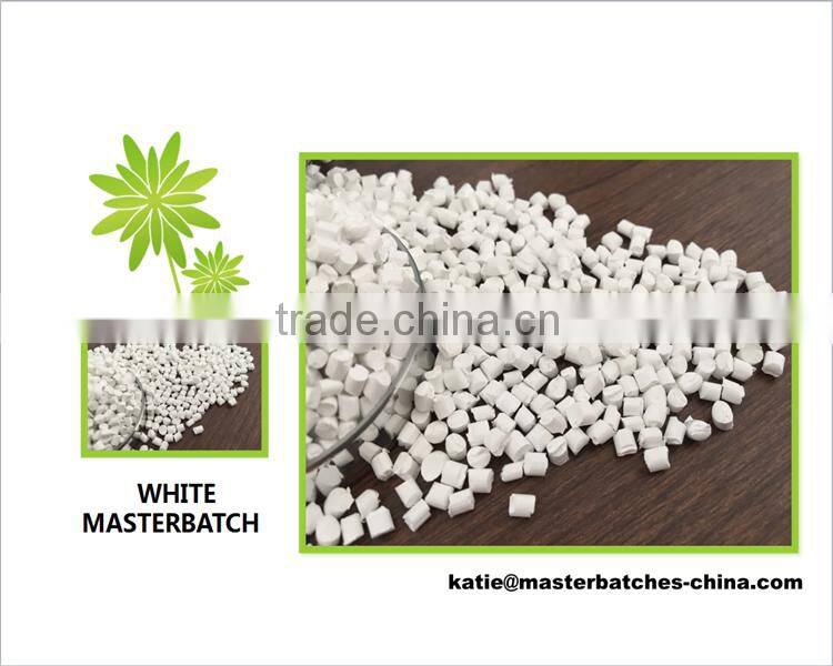 White Colour Plastic Masterbatch