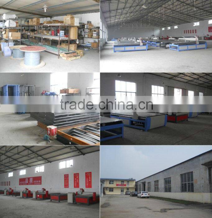 Wood CNC Engraving Machine With 2 GC Air Cooling Spindles/Dust Collector/DSP/Vacuum Table ZK-1325-2