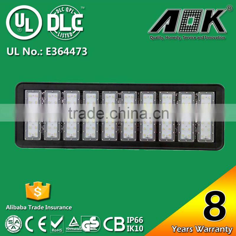 UL CUL DLC Approved 1000-1500W HID/MHL/HPS Replacement 500W LED Floodlight