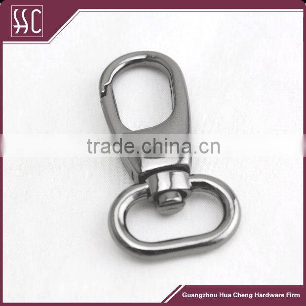 Hot selling zinc alloy snap hook with hanf bag, bag hardware
