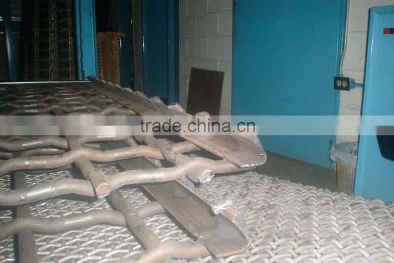 304 or galvanized crimped wire mesh from china anping