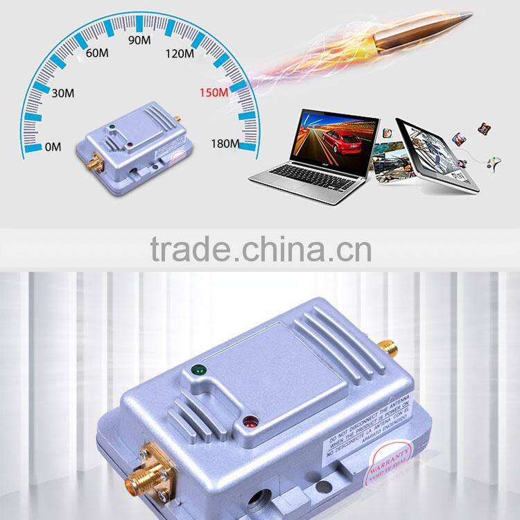 2400Mhz mini wifi signal booster china Silver with LCD display