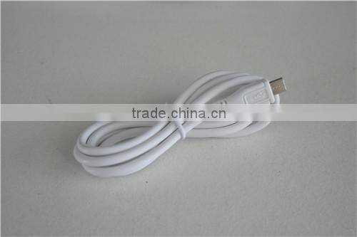 Premium High Speed 3FT USB 2.0 A Male to Micro B Cable in White - Charge & Sync for