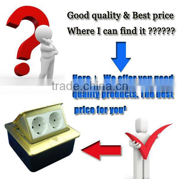 CGZ Brand 2015 new hot sale high-quality hidden floor socket