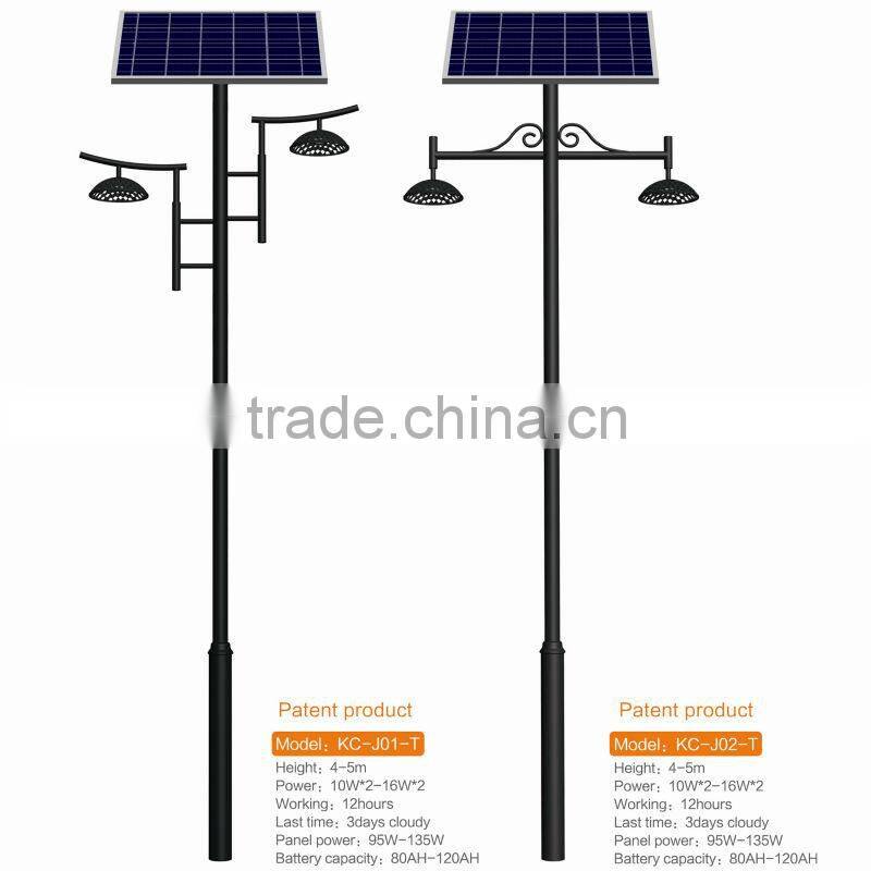 2015 New 10W/20W/30W/40W Bridgelux Meanwell Solar LED Garden Light / solar garden light / garden solar Light