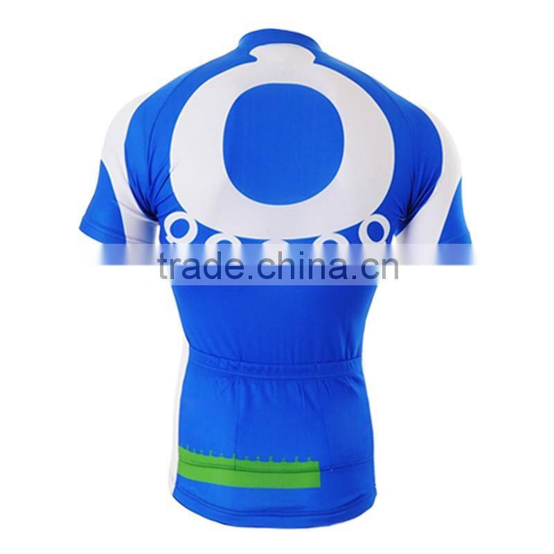 100% polyester cycling jersey
