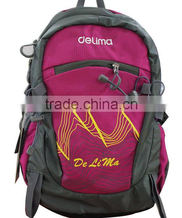 High quality black color Middle School student backpack