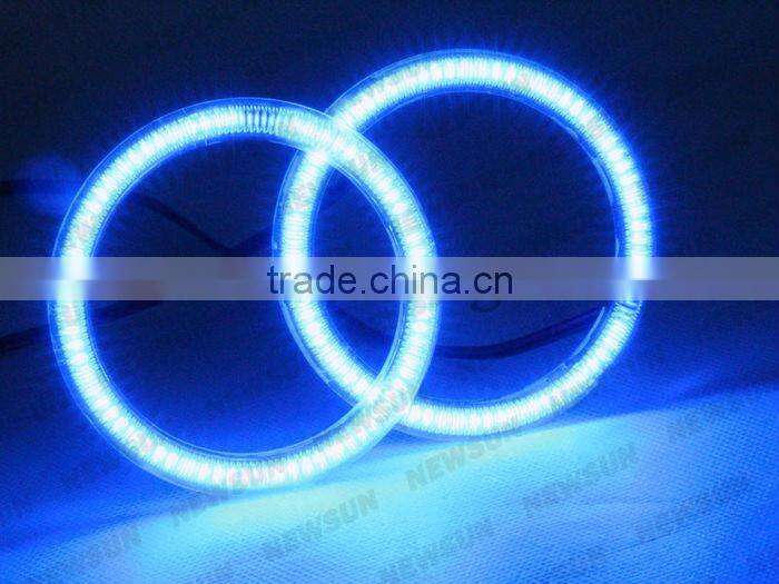 72mm 6.9W high power 3014 SMD led auto angel eyes light for all car 7000K ultra bright 72mm led angel eyes led halo light