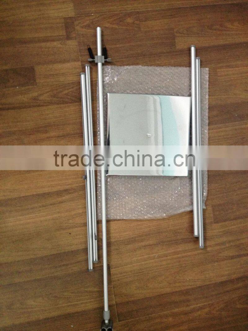 Wall picture shelf stand with double sides , free standing picture display stands ,