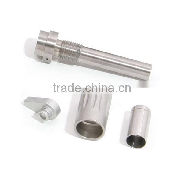 Custom precision OEM CNC machining knurling process aluminum parts