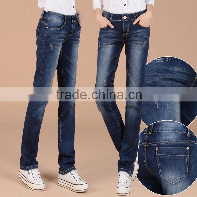 Spring, summer, straight jeans