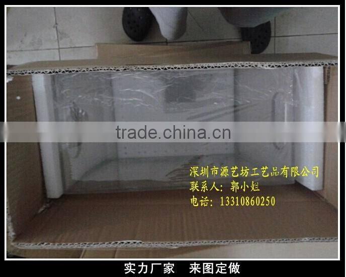 Many color available custom made acrylic clutch bag