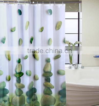 Made in China Print Polyester Shower Curtain