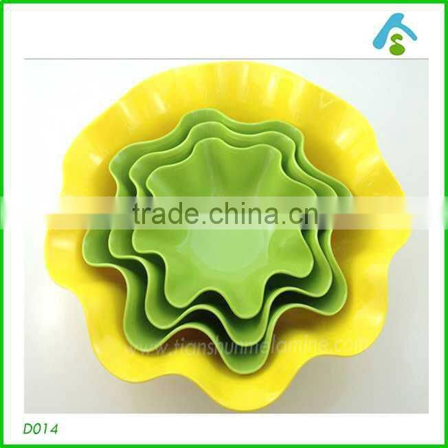 plastic fruit basket , flower shaped candy storage box