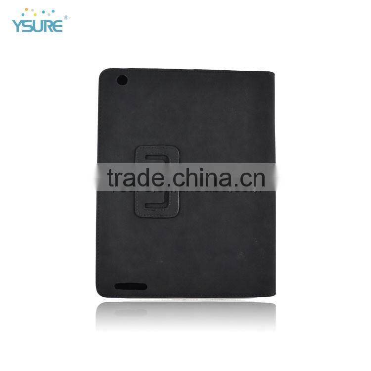 stands Matte PU leather case for ipad air ipad5