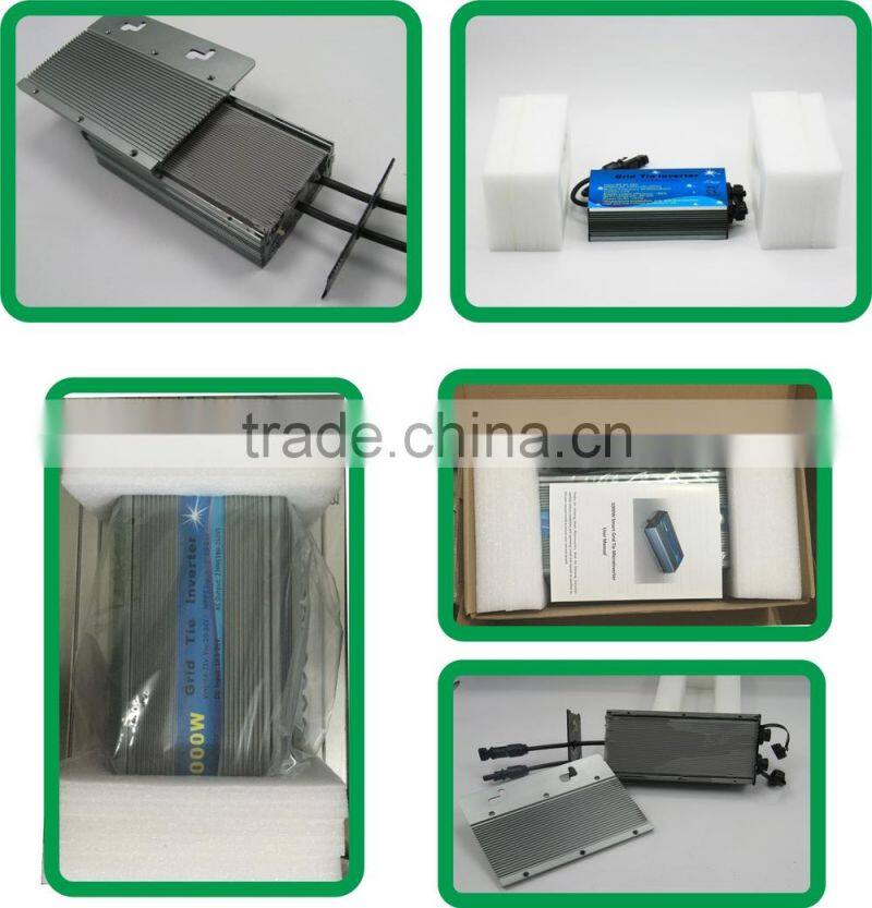 250W grid connected microinverter for solar power system