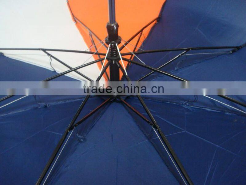 28" 2 Folding Golf Auto Retractable Umbrella