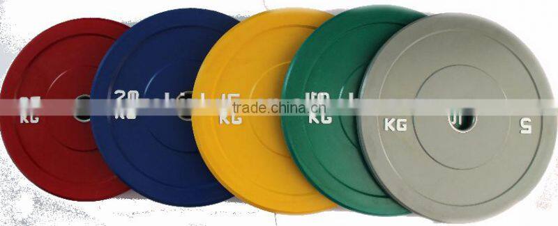Accessories of Colorful Rubber Weight Plate/Gym Weights Plates/Iron Weight Plate