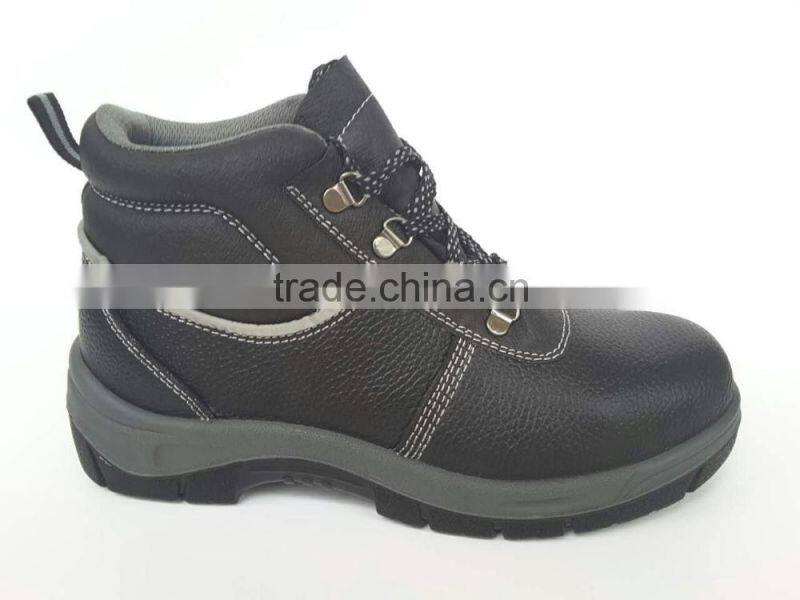 Pu sole leather labor boots