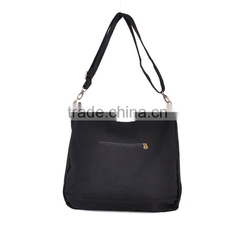 Embroidery shoulder bag canvas women handbag cheap lady bag embroidery bag with bells