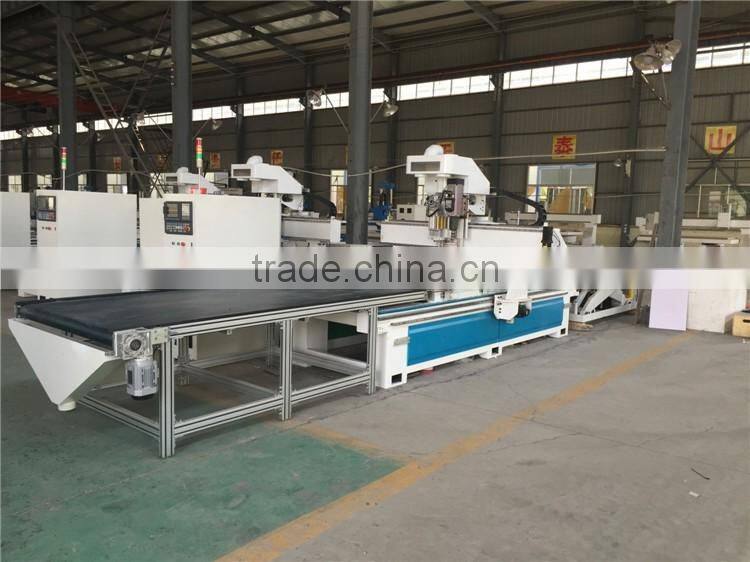 Philicam Cheap price automatic 3d wood nesting carving cnc routing milling machine for wooden