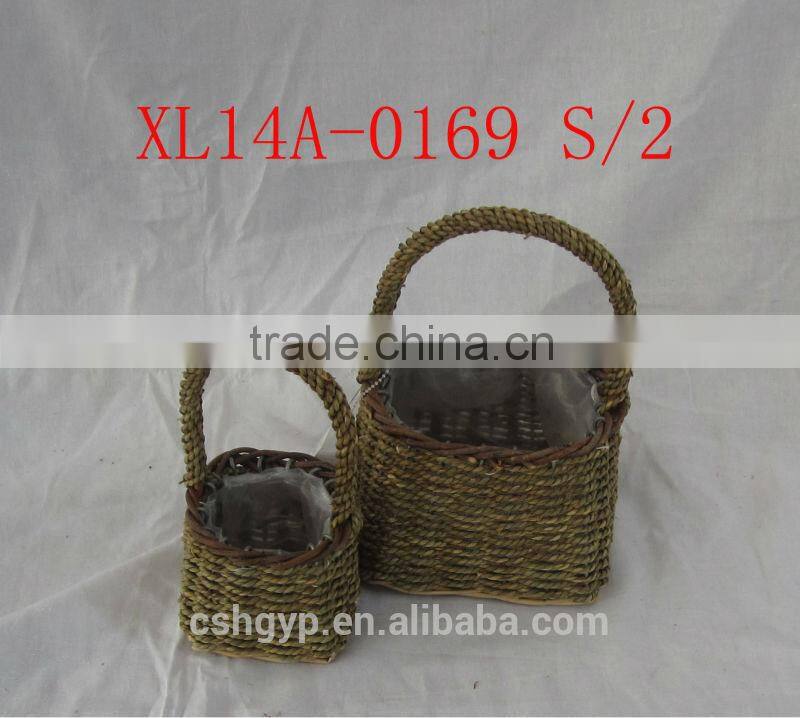 Beautiful grass basket