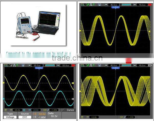 Hantek HandHeld oscilloscope DSO1200 handheld 5.7inch lcd 200mhz