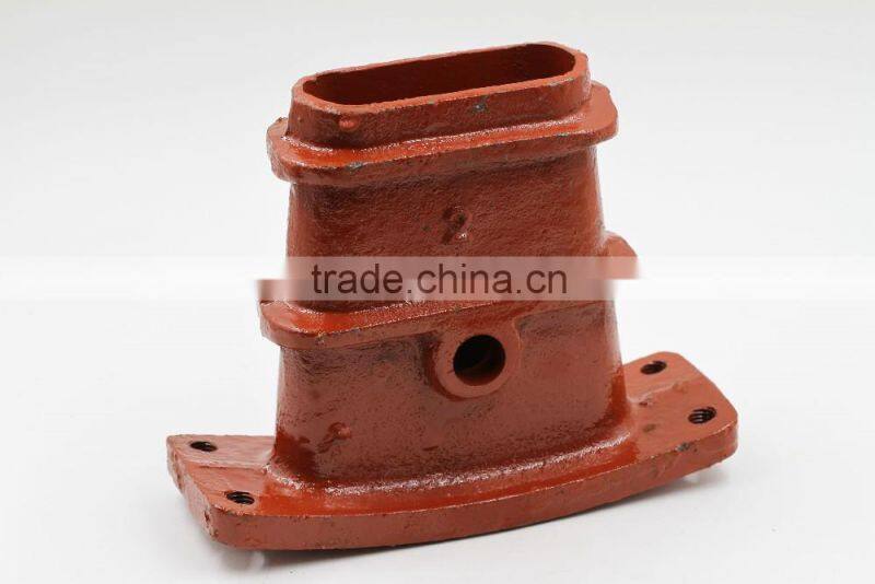 prestressed ARC flat tensioning building construction bearing plate for 15.24 PC strand