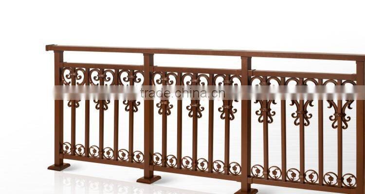 Painting decorative wrought iron railing/railing panels