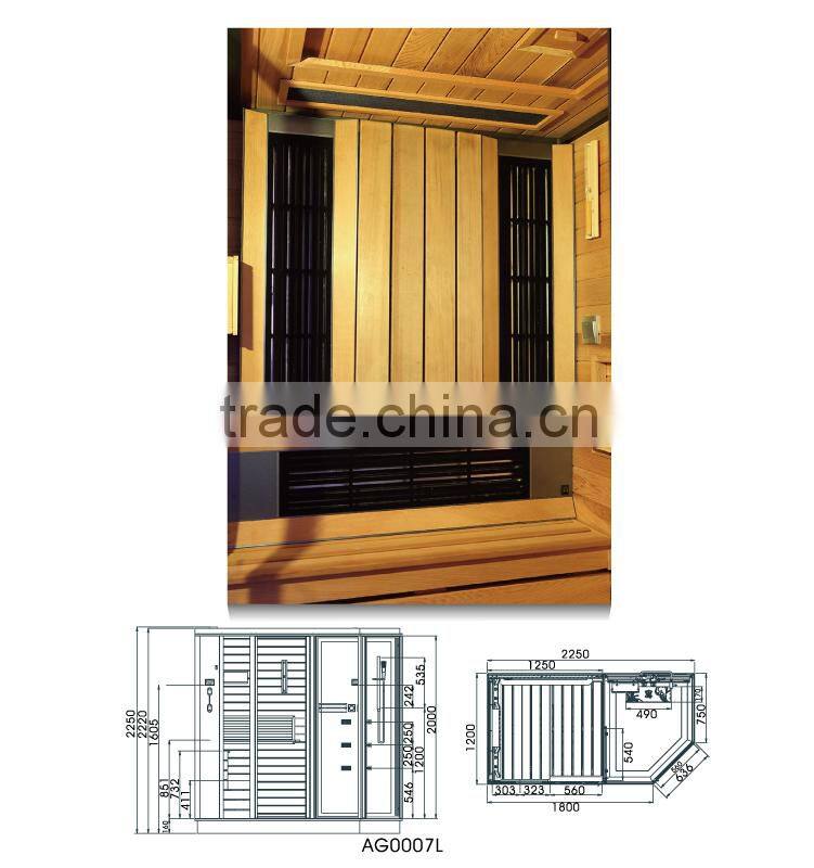 See larger image New design Fashionable steam sauna infrared sauna and steam combined room,sauna room New design Fashionable st