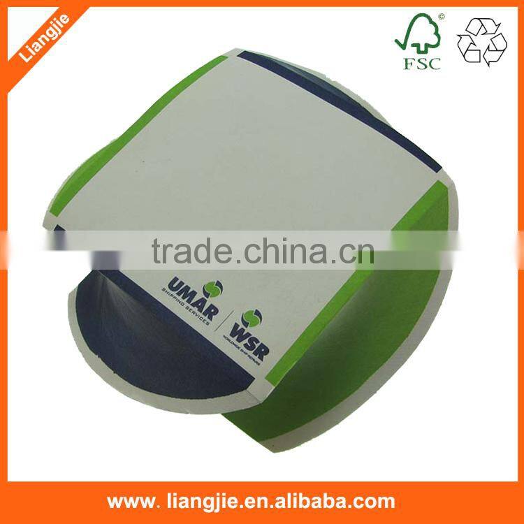 Advertisement printing twisted Paper Block