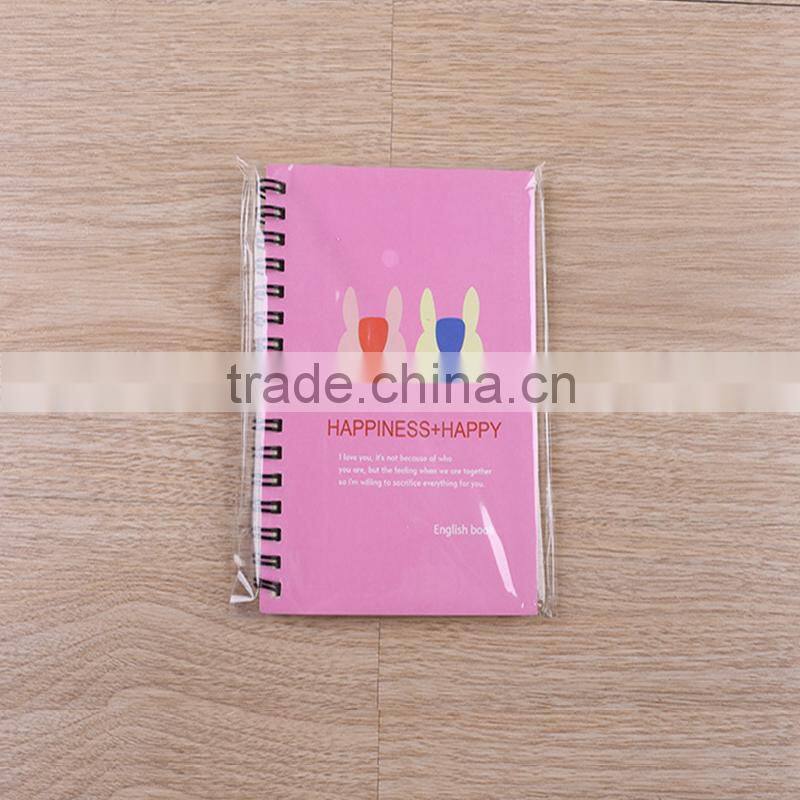 Cute Cheap Blank Spiral Notebook/Portable Small Writing Note Books For Student
