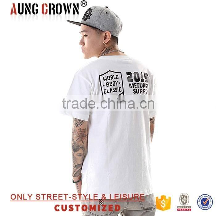 OEM Service 100 Cotton Short Sleeve White T Shirts With Wholesale