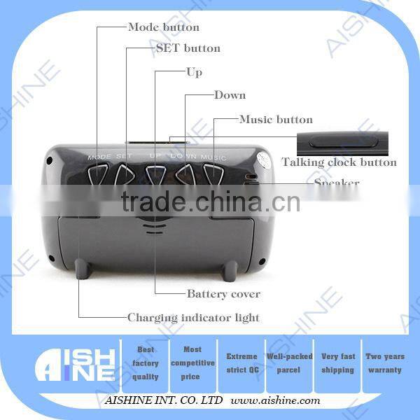 Alarm clock hidden camera 720P Nanny Security Hidden Camera protection