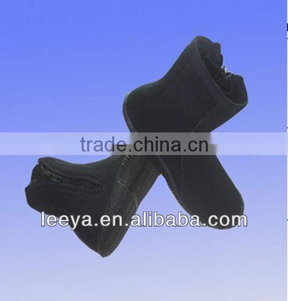 Rubber sole diving boots durable neoprene shoes