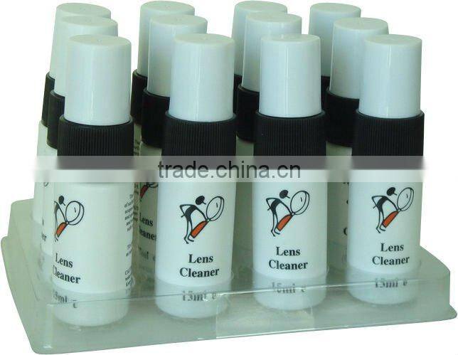 15ml spray bottle lens cleaner in display