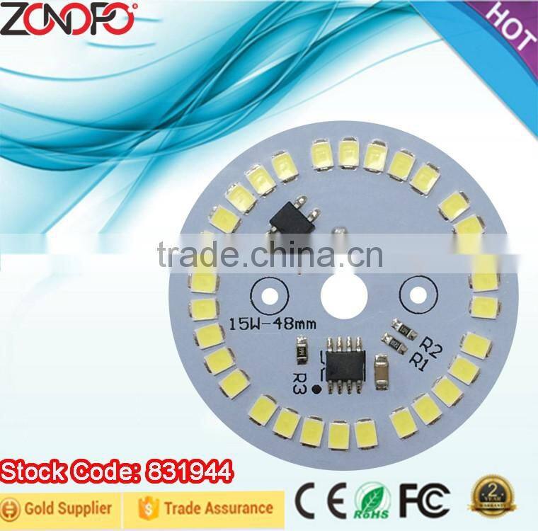 15w 3w 5w 7w 9w 12w plastic plus aluminium led bulb smd2835 high voltage constant current round light excellent ac light
