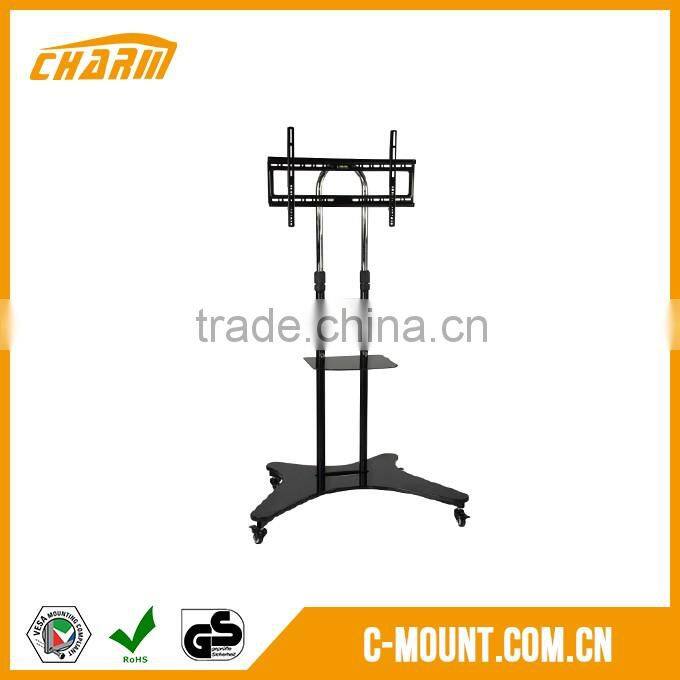 For 26"-55" led tv trolley stand designs