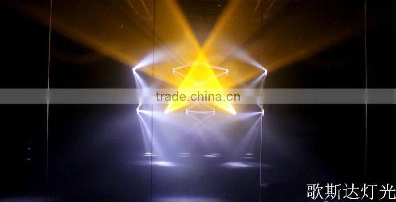 High Quality 15W RGBW led spider beam moving head light / 1 year warranty indoor stage led light