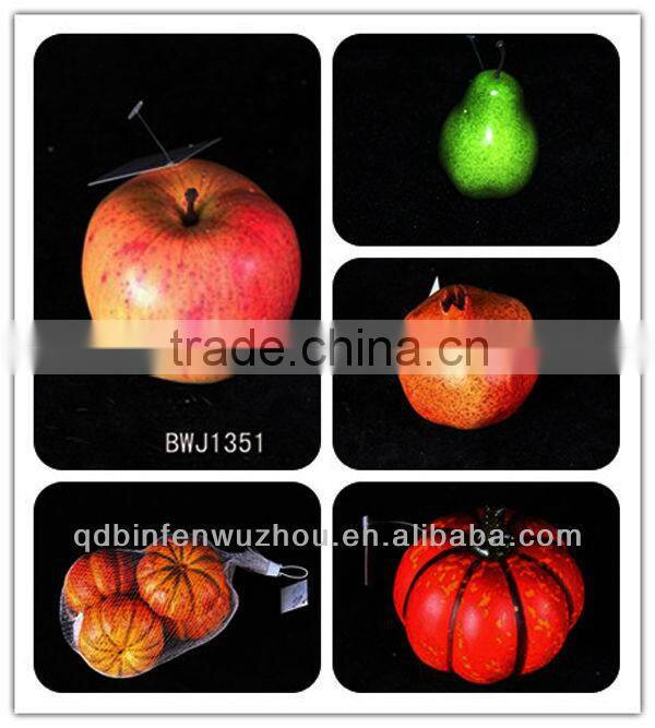Plastic Miniature Figures Artificial Apples