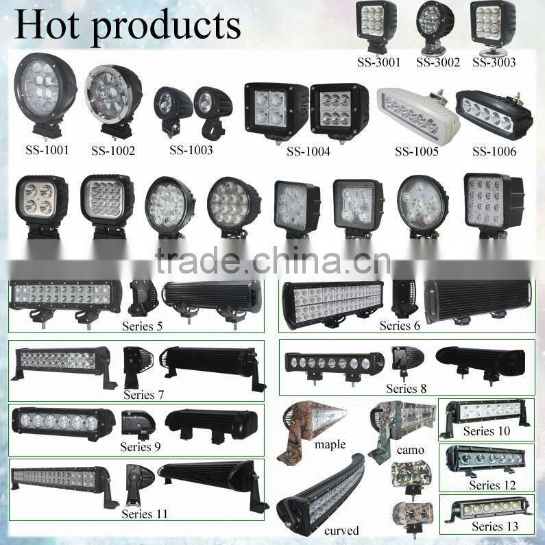 Camouflage led curved light bar high quality CE ROHS waterproof offroad cree led light bar