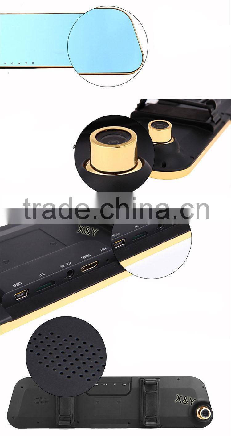 TFT LCD Mirror Monitor , Car DVR Video Recorder,guangzhou vehicle data recorder XY-G500