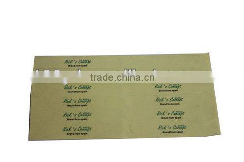 2013 Cheap Custom brand transparent stickers