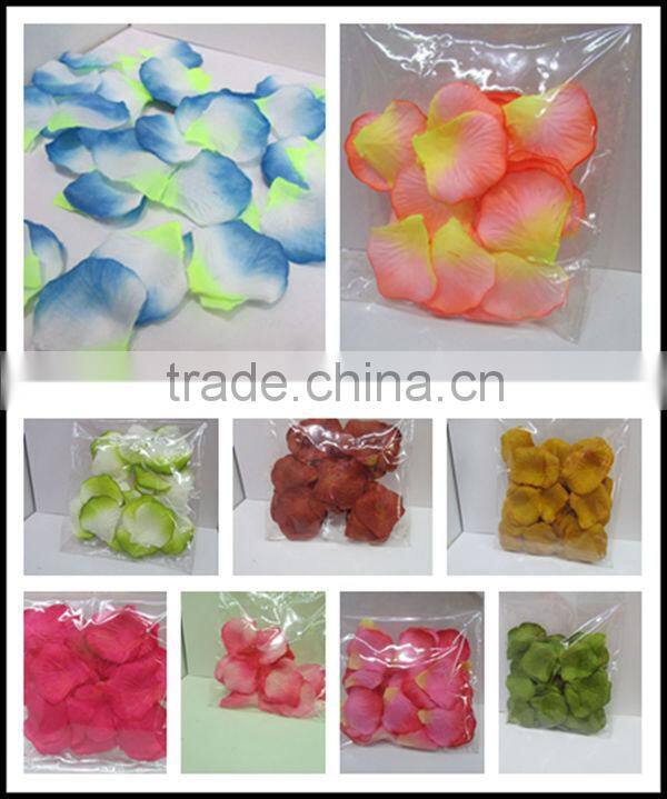 wholesale artificial silk wedding rose petals (AM-F-82)